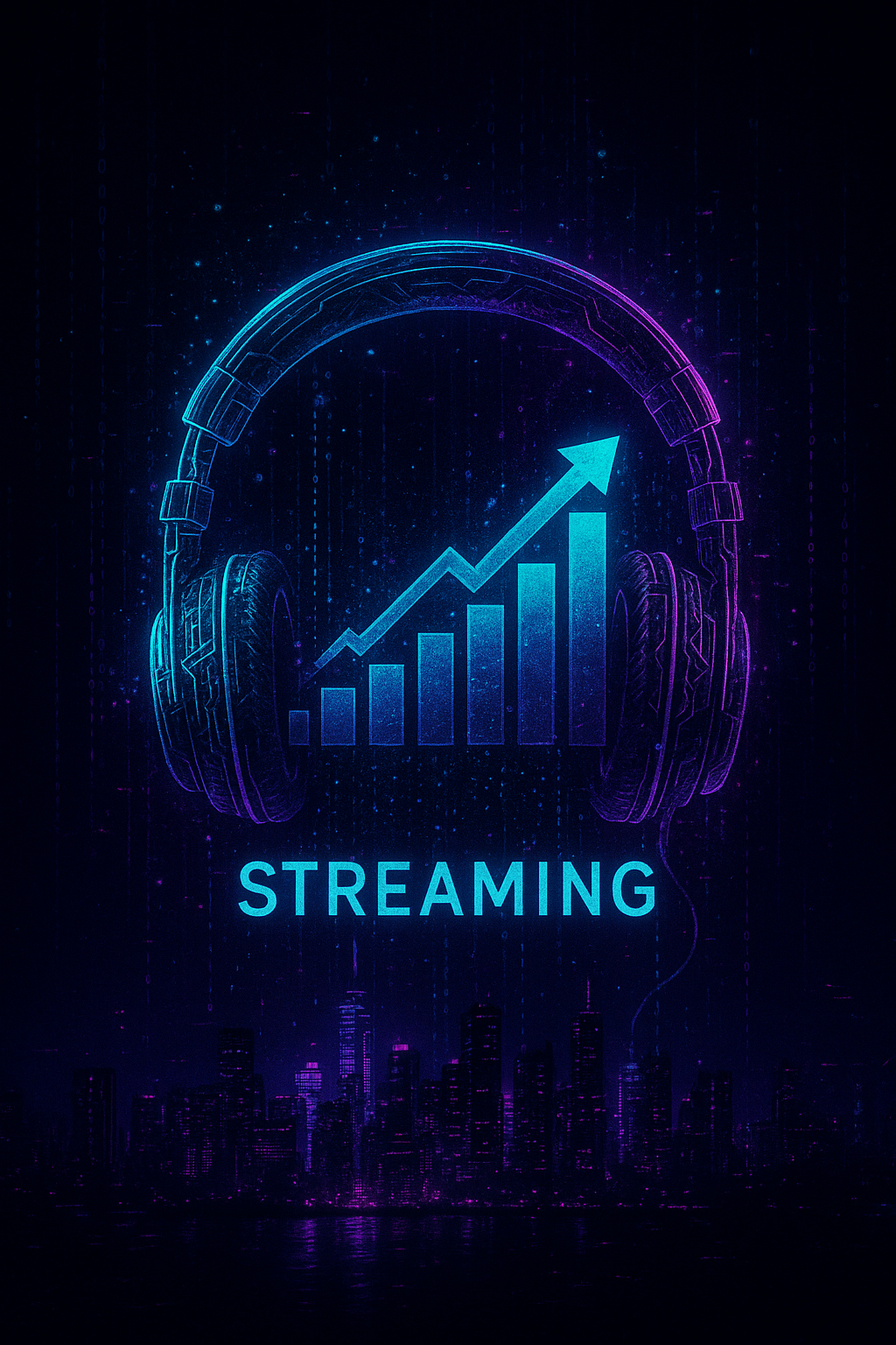 Crescimento do streaming em 2025