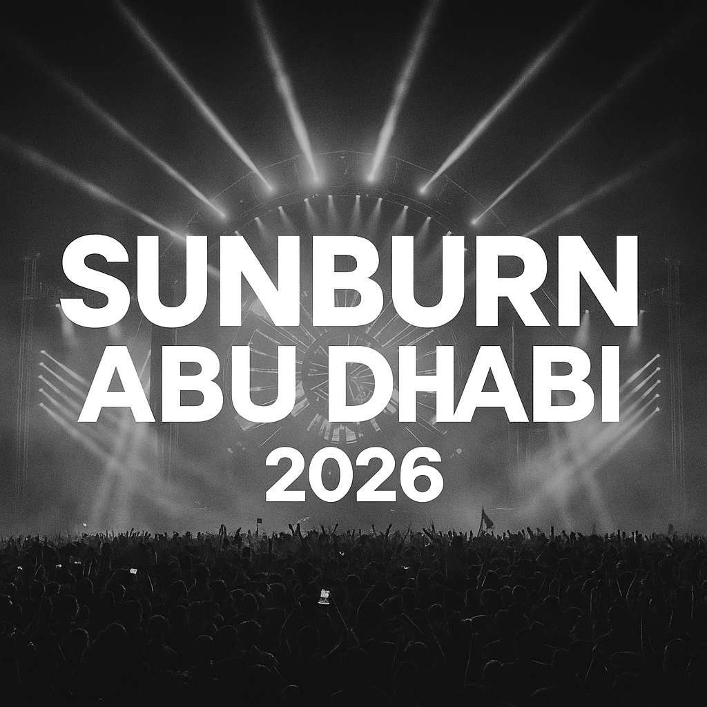 Sunburn Festival anuncia edição internacional em Abu Dhabi em 2026